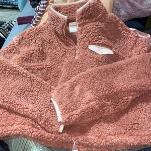 Cropped Aeropostale zip up